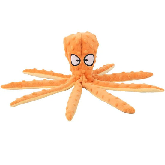 Octopus-Shaped Plush Pet Toy - My Pet Is Very Cute