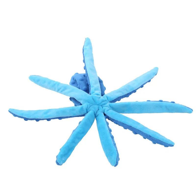 Octopus-Shaped Plush Pet Toy - My Pet Is Very Cute