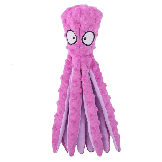 Octopus-Shaped Plush Pet Toy - My Pet Is Very Cute