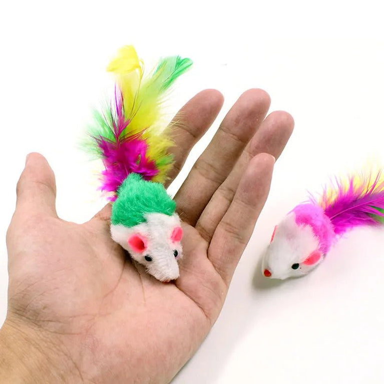 Soft Fleece False Mouse - Colorful Cat Toys - My Pet Is Very Cute