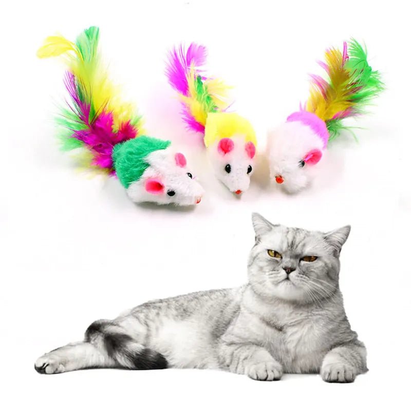 Soft Fleece False Mouse - Colorful Cat Toys - My Pet Is Very Cute